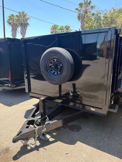 Smooth dump trailer
