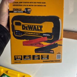 Dewalt Lithium Jump Started 
