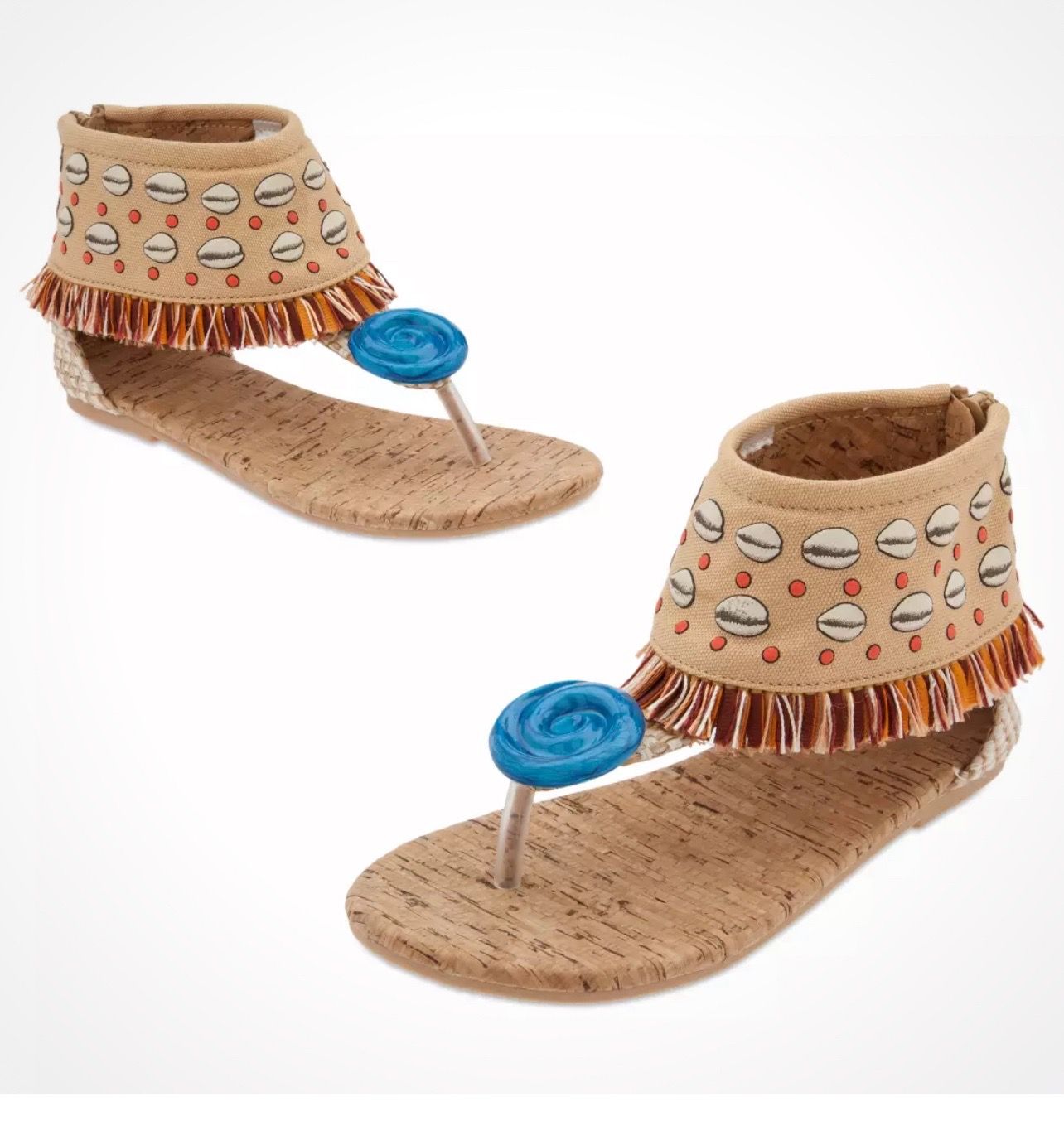 New Disney Moana kids sandals size 5-6 toddler and also have 13-1 available