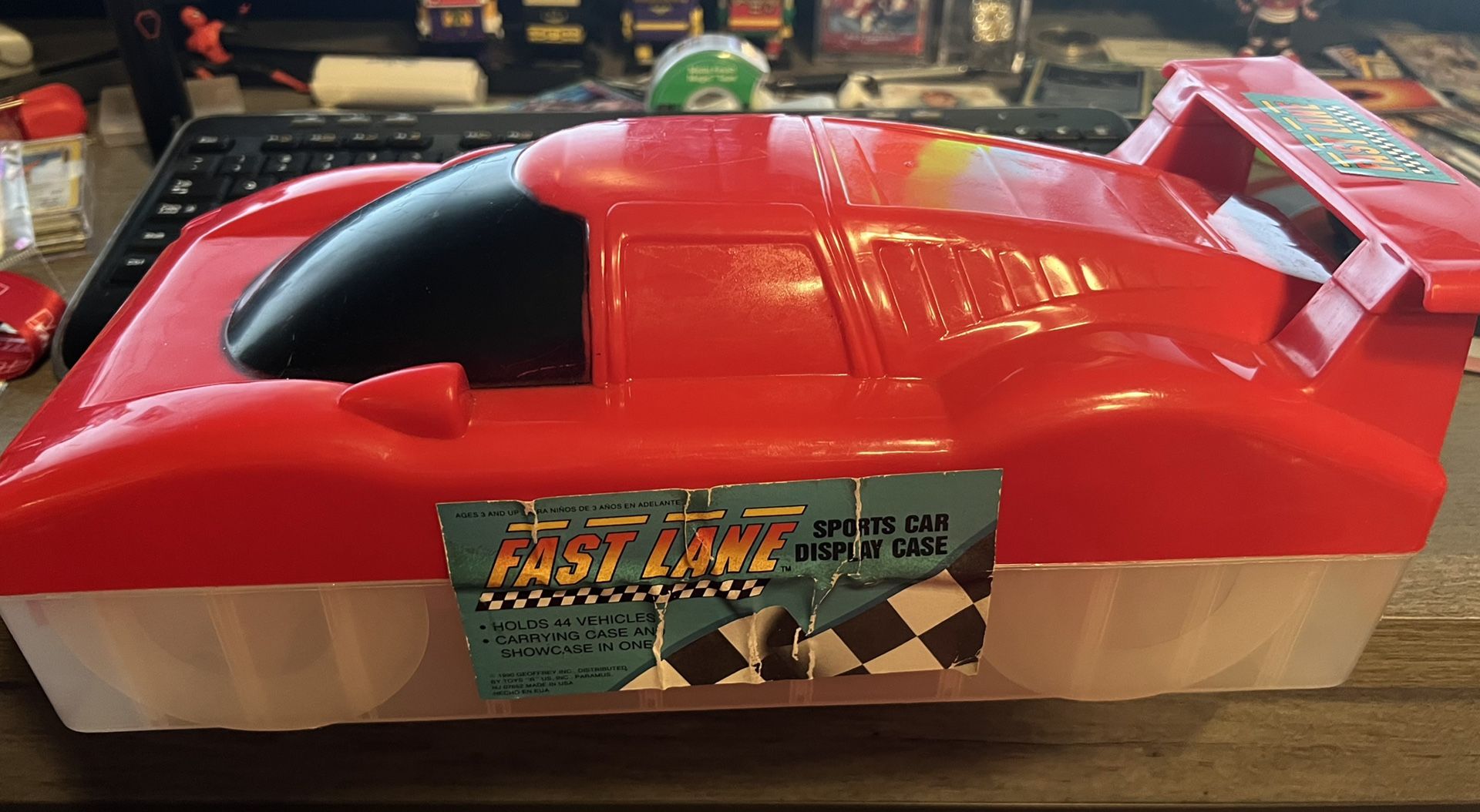 Fast Lane Sports Car Hot Wheels/Matchbox Case Toys R Us