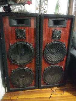 Pro studio speakers
