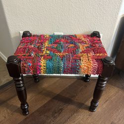 Woven Stool/End table