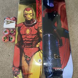 PRIMITIVE MARVEL SKATEBOARDS