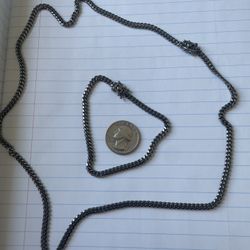 Chain And Bracelet Combo