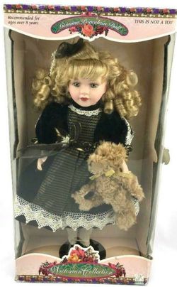 1995 Porcelain Doll By Designer Melisa Jane