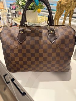 Authentic Louis Vuitton Damier Ebene Speedy 30