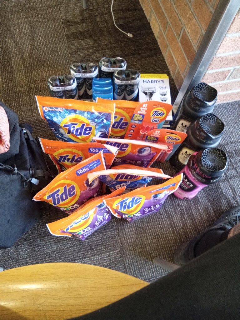 Tide Pods, Scent Beads, Razors & More