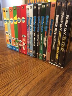 Family guy dvd collection