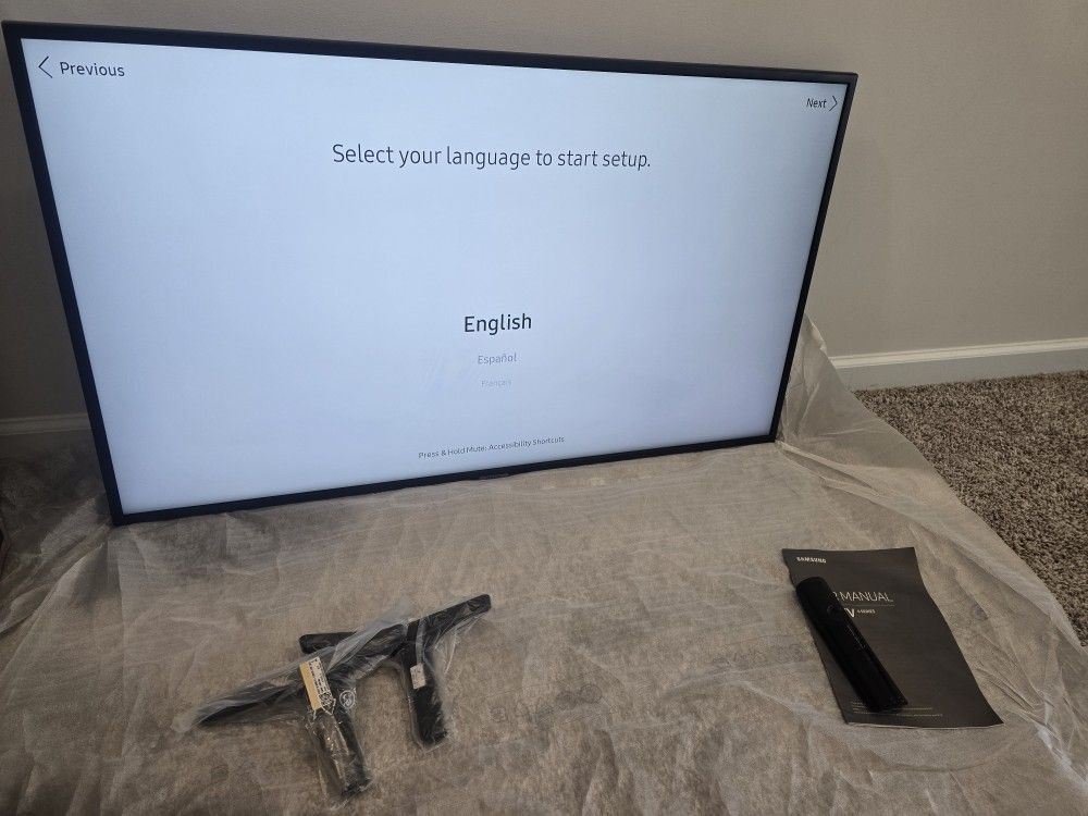 43" Samsung Smart TV