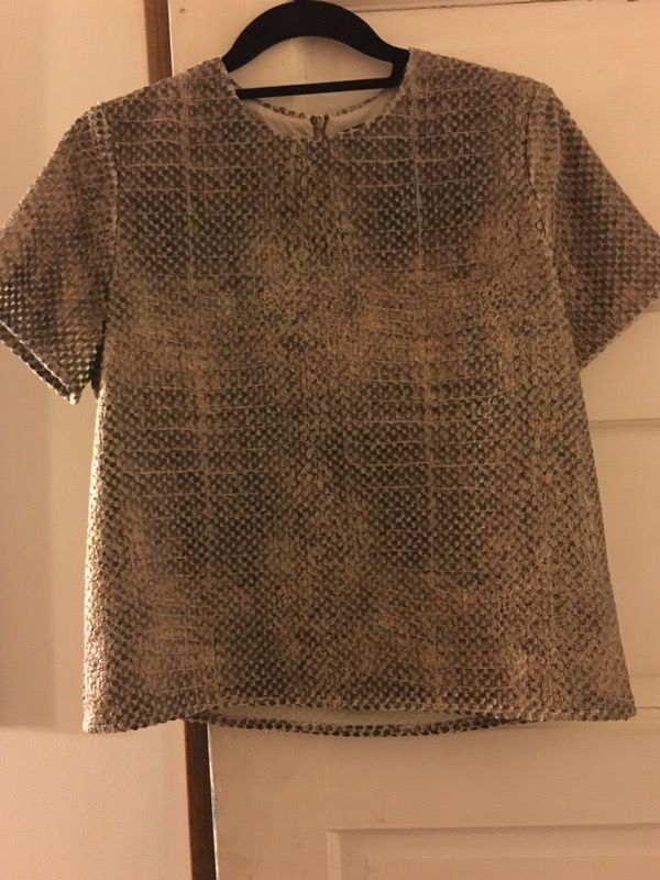 Snakeskin shirt