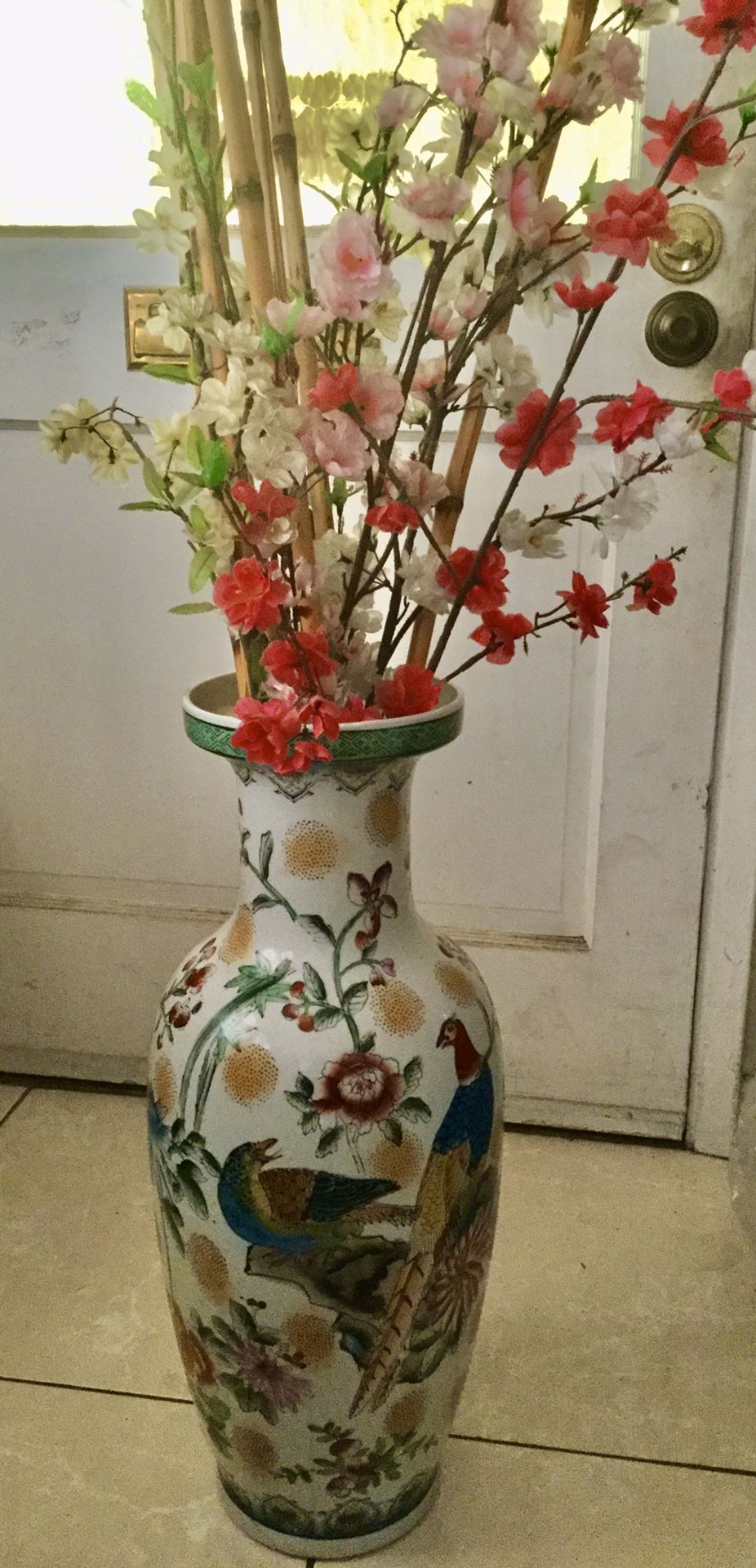 Big vase home flower decoration