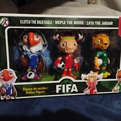 World Cup SOCCER 2026 Set Of 3 MASCOT