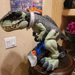 Large Dinosaur. Vibrates And Has Sounds. Like New