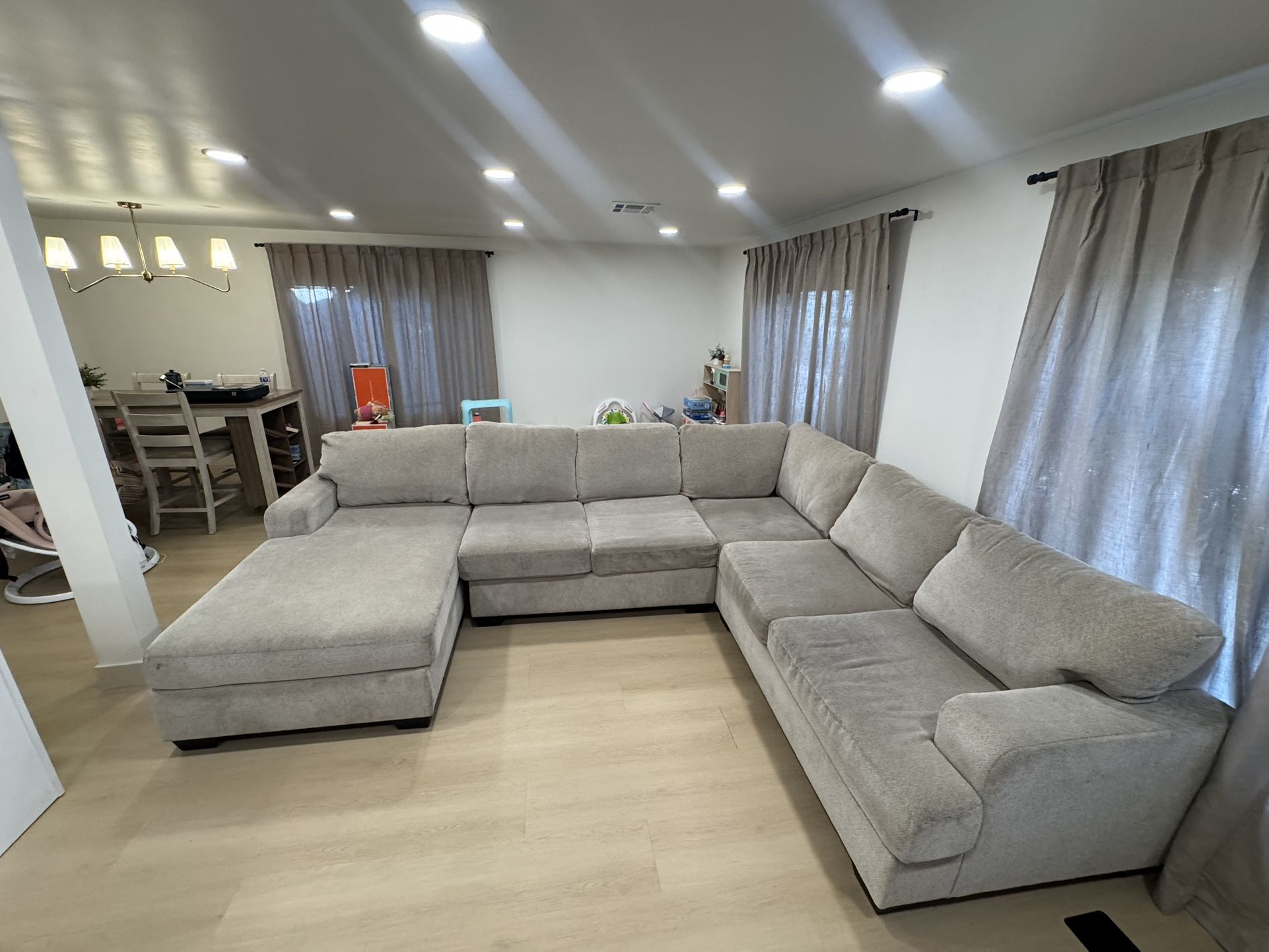 Sectional Couch 101” X 130”