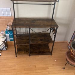 Bakers Rack/ Coffee Bar 