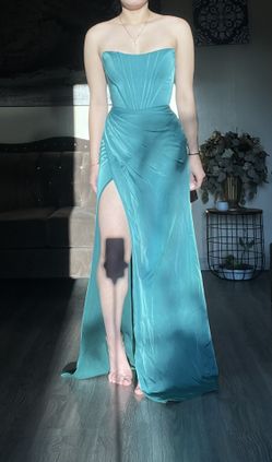 Hunter Green Formal Dress