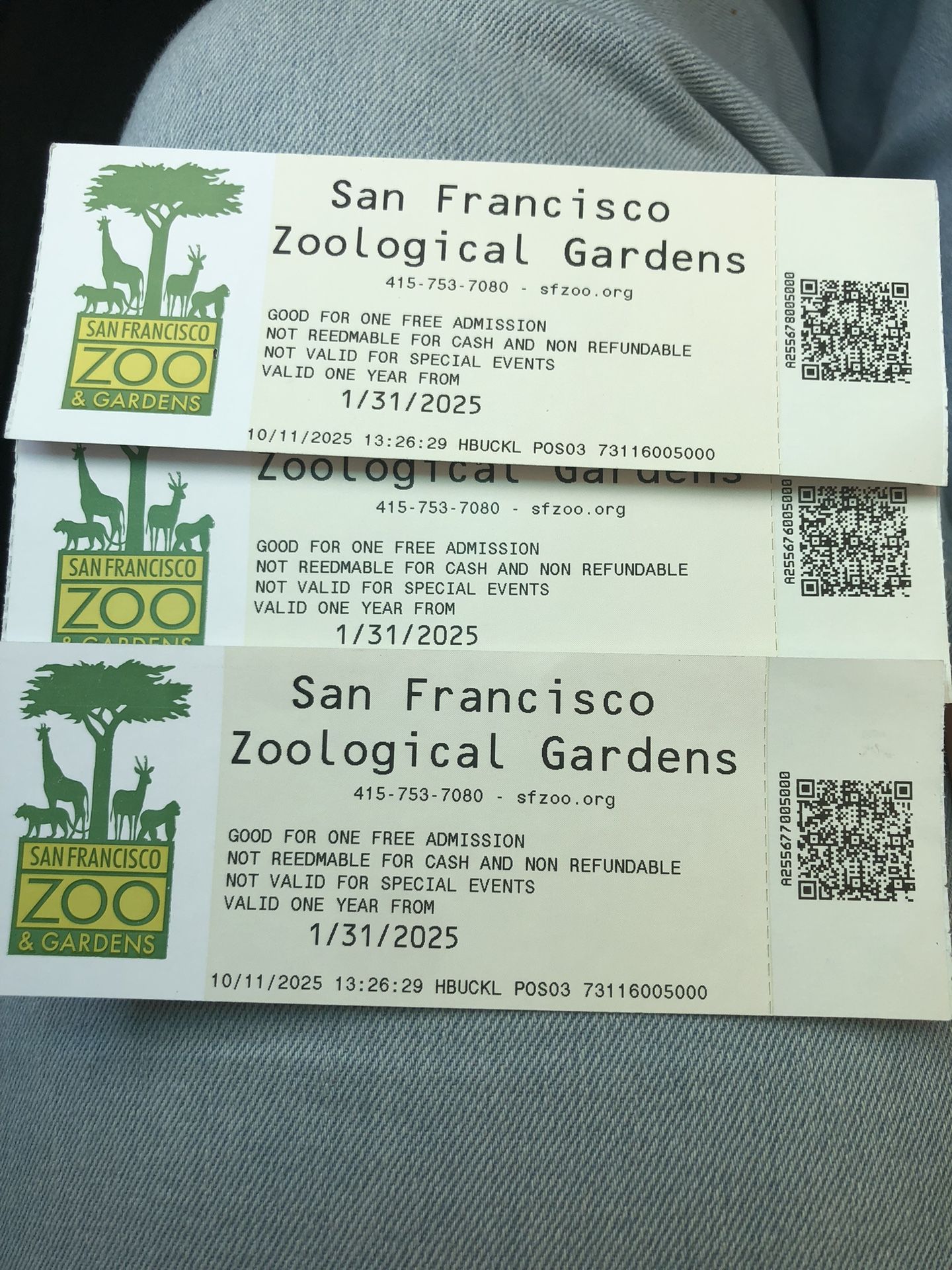 San Francisco Zoo Tickets