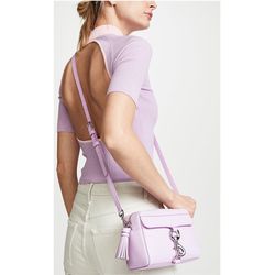 New Rebecca Minkoff Mab Camera Bag Pink Crossbody Purse $175