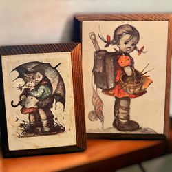 VINTAGE Hummel Plaque