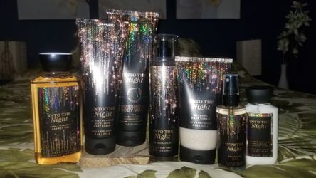 Bath & Body Works 'Into the Night' complete 7 piece set $84. (CAN BE SOLD INDIVIDUALLY!) (No Tax & Shipping)