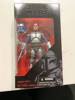 STAR WARS JANGO FETT BLACK SERIES