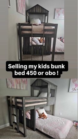 Twin over full bunk bed