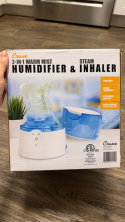 Crane Steam Inhaler & Warm Mist Humidifier