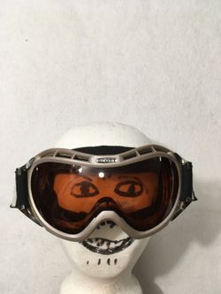Scott Snowboarding/Motocross Goggles GRAY Orange Amber Lens