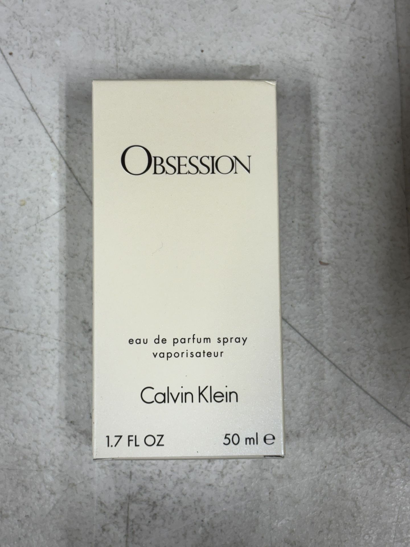 Calvin Klein Obsession Open Box 