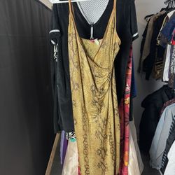Long Snake Skin Dress $3!!!!