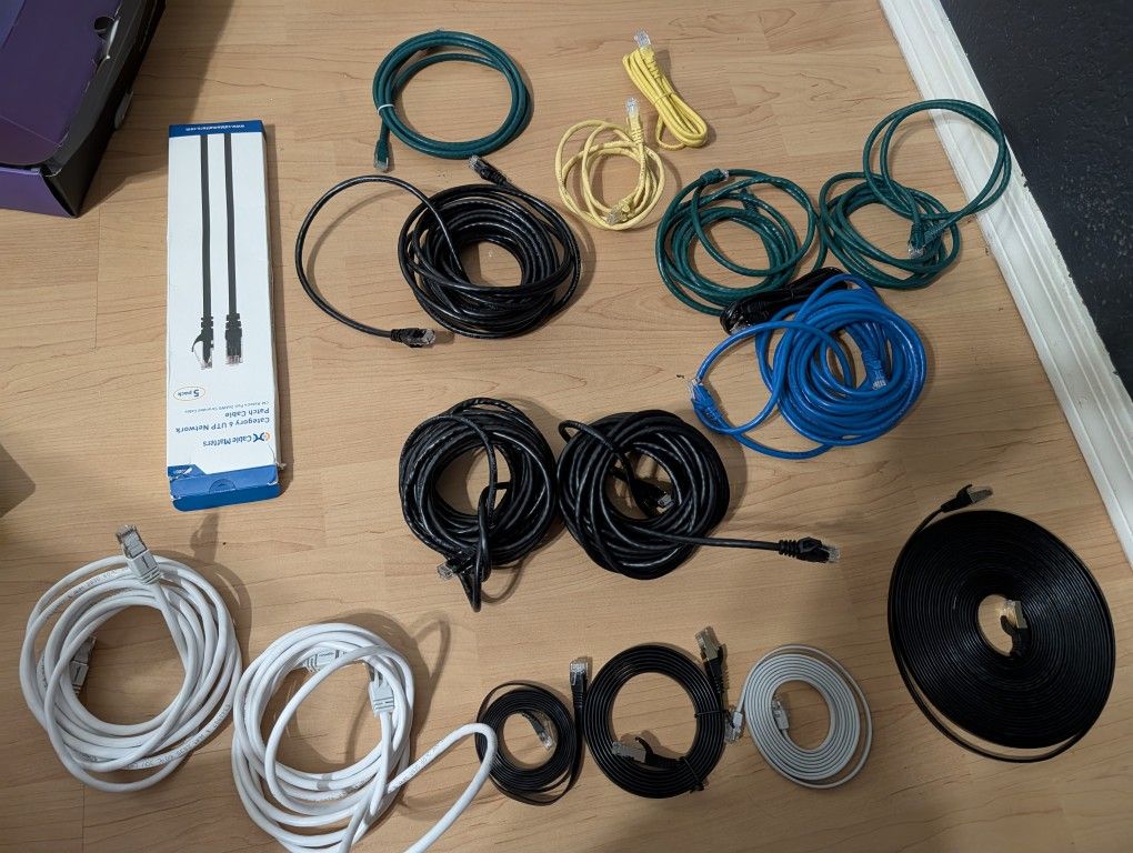 Ethernet Cables Cat6 Cat7