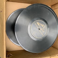 120 Antique Victor Talking Machine Records 