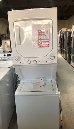 GE washer dryer stacked 24 original price $1399 our price $795 only