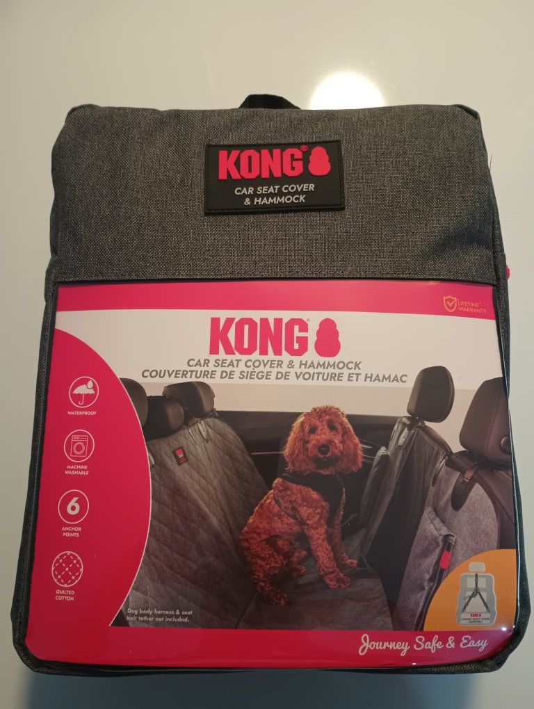 Brand New - Unopened -KONG Car Seat Cover & Hammock - $50 (Harahan)