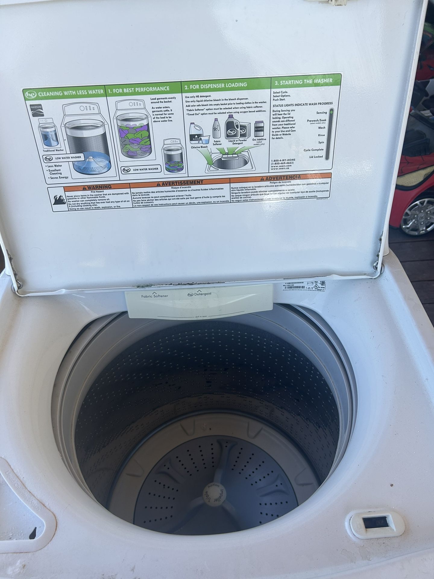 Kenmore Series 600
