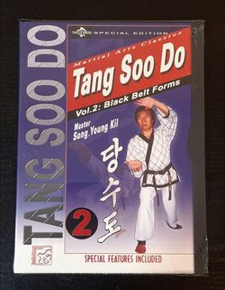 TANG SOO DO FORMS VOLUME 2: BLACK BELT FORMS DVD - BRAND NEW