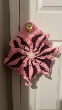 Handmade Crochet Flower Bag