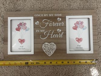 Picture frame for loss of pet