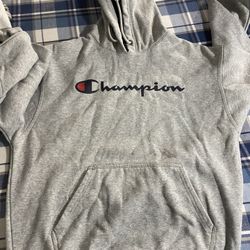 M Champion Grey Sweatshirt 