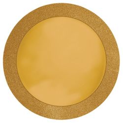 Gold Glitter Placemats 