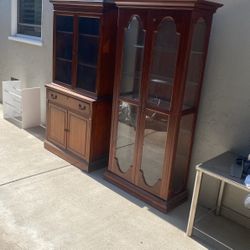 Antiques cabinets