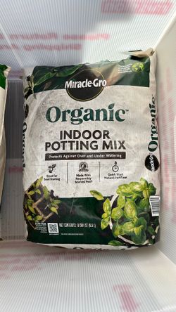 Miracle Grill, organic indoor potting mix