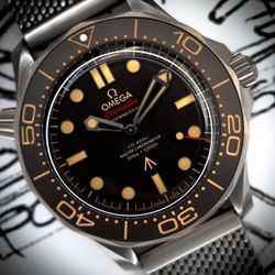 Omega Seamaster 007 James Bond NTTD Full Set Mint