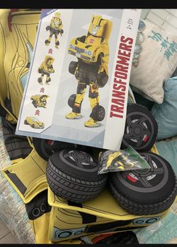 Transformers Bumblebee Converting Costume Size 7-8