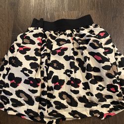 Girls Cheetah Skirt Size 10 By Twenty One #1