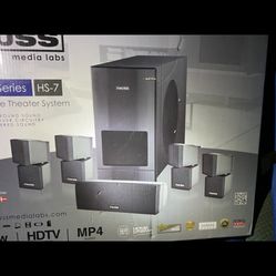 Home Theater System New 