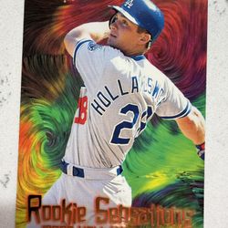 1997 Fleer Rookie Sensations Todd Hollandsworth #6 Los Angeles Dodgers