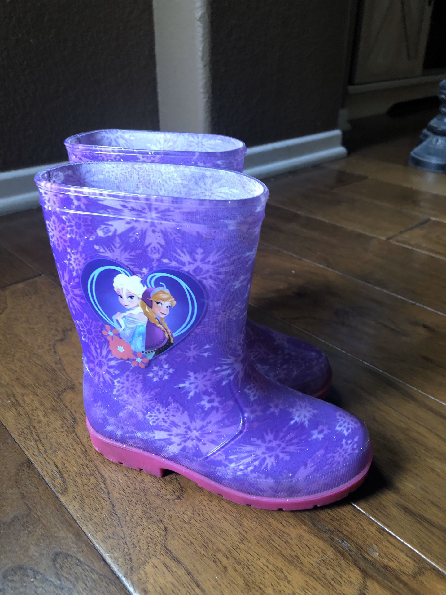Elsa Frozen Girl Rain Boots