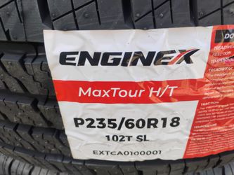 P235/60R18 ( 4 NEW ENGINEX TIRES installed