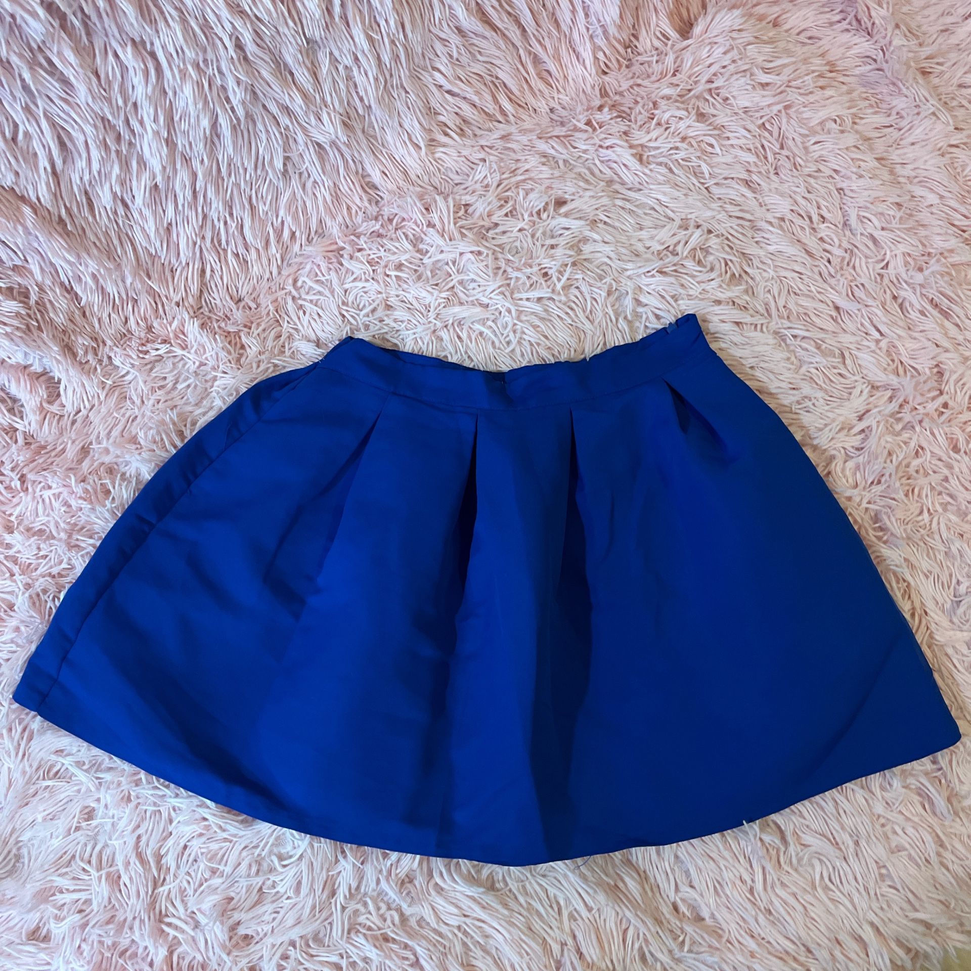 Forever 21 Mini Skirt Royal Blue